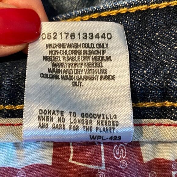 Levi’s 514 34/30 Men’s Blue Denim Slim Straight Cotton Jeans - Picture 11 of 11